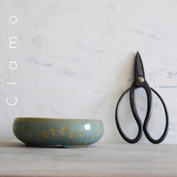 CLAMO - maceta redonda esmaltada